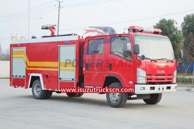 Isuzu NPR ELF 5cbm fire rescue command truck