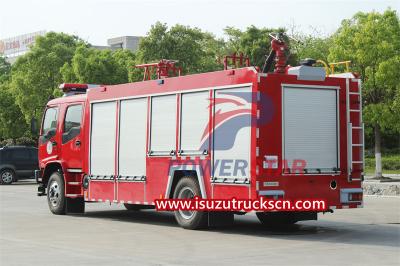 ISUZU FVR rescue pumper truck