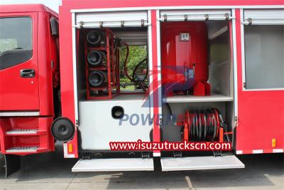 ISUZU FVR rescue pumper truck