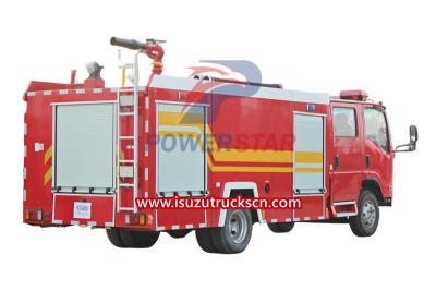 Isuzu NPR ELF 5cbm fire rescue command truck