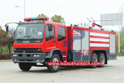 ISUZU FVZ foam unit fire truck