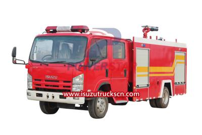Isuzu NPR ELF 5cbm fire rescue command truck