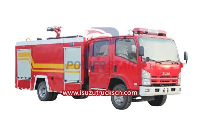 Isuzu NPR ELF 5cbm fire rescue command truck