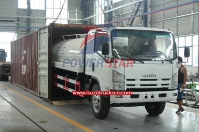 Official Isuzu NPR Potable Water Carrier  Delivery Trucks