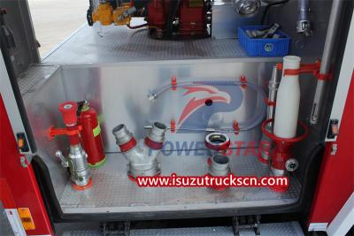 ISUZU FVR rescue pumper truck