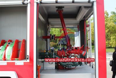 ISUZU FVR rescue pumper truck