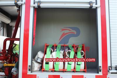 ISUZU FVR rescue pumper truck