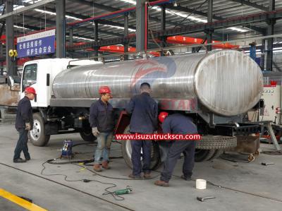 Official Isuzu NPR Potable Water Carrier  Delivery Trucks