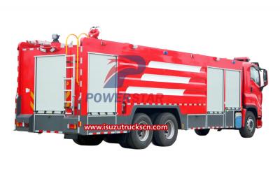 Foam Fire Truck Isuzu Giga for Syria market