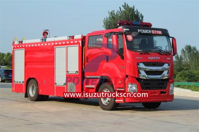 ISUZU GIGA water fire truck for sale