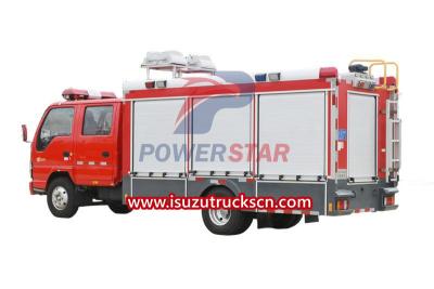 Isuzu NKR emergency lighting rescue fire fighting engine truck