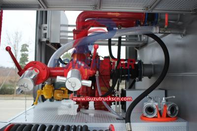 Foam Fire Truck Isuzu Giga for Syria market