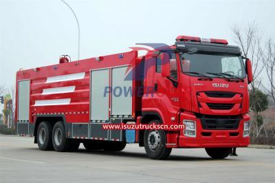 Foam Fire Truck Isuzu Giga for Syria market