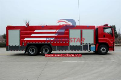 Foam Fire Truck Isuzu Giga for Syria market