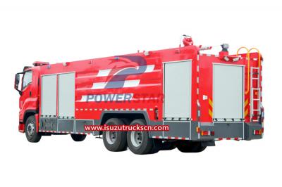 Foam Fire Truck Isuzu Giga for Syria market