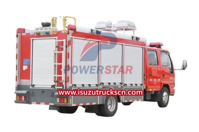 Isuzu NKR emergency lighting rescue fire fighting engine truck