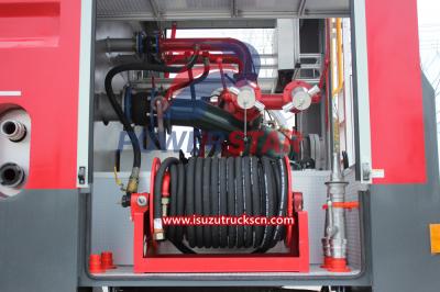 Foam Fire Truck Isuzu Giga for Syria market