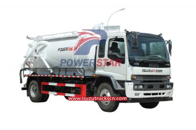 Isuzu FTR Septic tank truck with jurop pn106d for Algeria