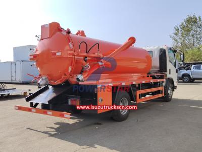 4KH1 Isuzu engine Sewage Pump Trucks