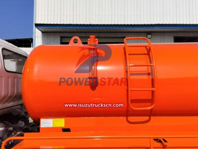 4KH1 Isuzu engine Sewage Pump Trucks