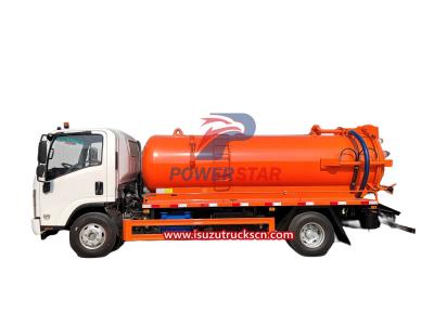 4KH1 Isuzu engine Sewage Pump Trucks