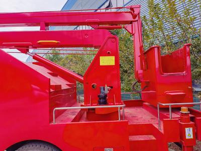 Isuzu NPR fire tender mounted 16m aerial platform bucket truck