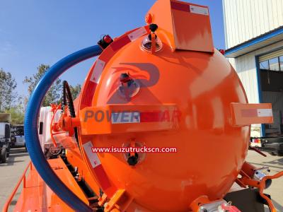 4KH1 Isuzu engine Sewage Pump Trucks