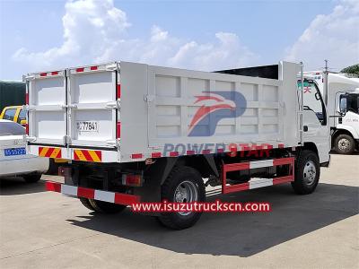 Isuzu 4tons Waste collection Tipper truck