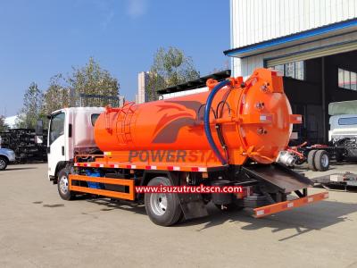4KH1 Isuzu engine Sewage Pump Trucks