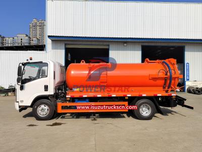 4KH1 Isuzu engine Sewage Pump Trucks
