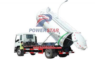 Isuzu FTR Septic tank truck with jurop pn106d for Algeria