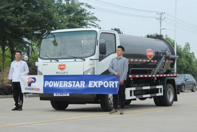 ISUZU NPR sewage tank truck
