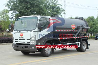 ISUZU NPR sewage tank truck