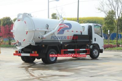 New Isuzu NPR Waste Water Vacuum Truck