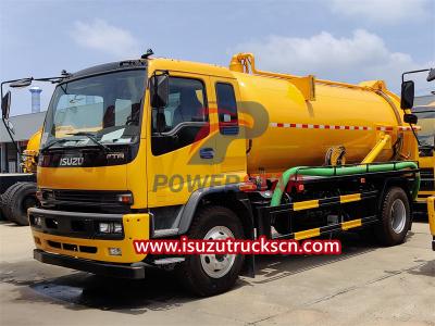 ISUZU FTR vacuum truck for sale