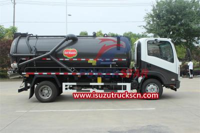 ISUZU NPR sewage tank truck