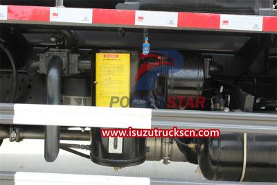 ISUZU NPR sewage tank truck