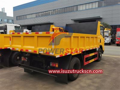 Isuzu NPR 5ton Engine Dump Truck with factory direct sale