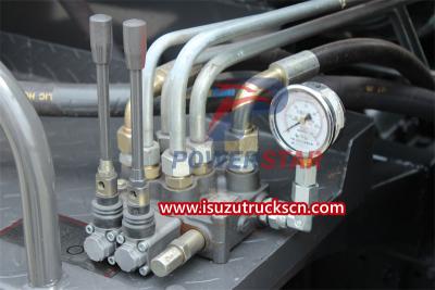 ISUZU NPR sewage tank truck