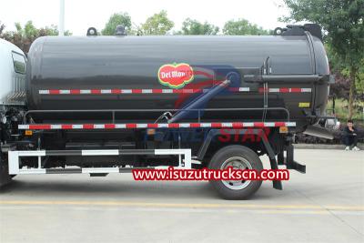ISUZU NPR sewage tank truck