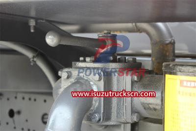 ISUZU NPR sewage tank truck