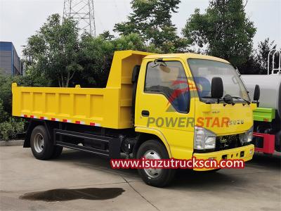 Isuzu 2ton mini rear dumper truck with factory direct sale