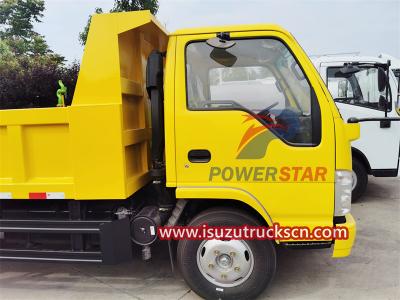 Isuzu 2ton mini rear dumper truck with factory direct sale