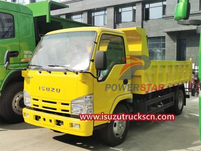 Isuzu 2ton mini rear dumper truck with factory direct sale