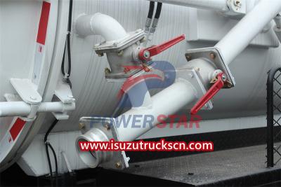 ISUZU NPR sewage pump truck for sale
