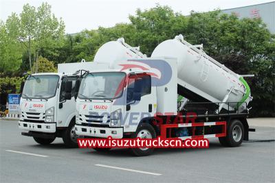 ISUZU NPR sewage pump truck for sale