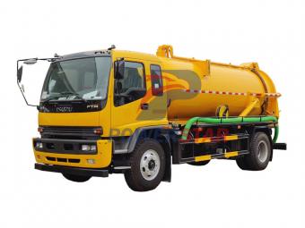 ISUZU FTR sewage tank truck for sale