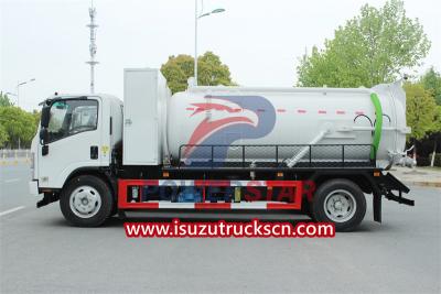 ISUZU NPR sewage pump truck for sale