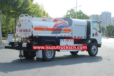 ISUZU NPR petrol tanker truck