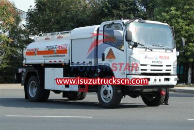ISUZU NPR petrol tanker truck